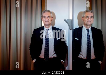 Berlin, Deutschland. Januar 2020. Magnus Hall, CEO von Vattenfall, während eines Interviews mit dpa. Credit: Christoph Soeder / dpa / Alamy Live News Stockfoto