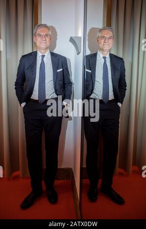 Berlin, Deutschland. Januar 2020. Magnus Hall, CEO von Vattenfall, während eines Interviews mit dpa. Credit: Christoph Soeder / dpa / Alamy Live News Stockfoto