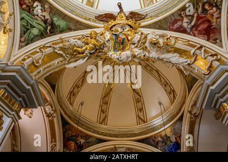 KIRCHE SAINT-NICOLAS VALENCIA Stockfoto