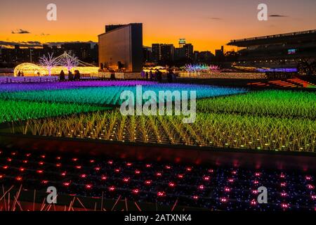 TOKYO MEGA ILLUMI 2020 Stockfoto