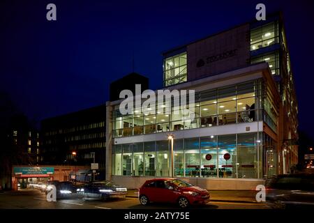 Moderne Fred Perry House Stockport council Offices, Cheshire, in Manchester Stockfoto