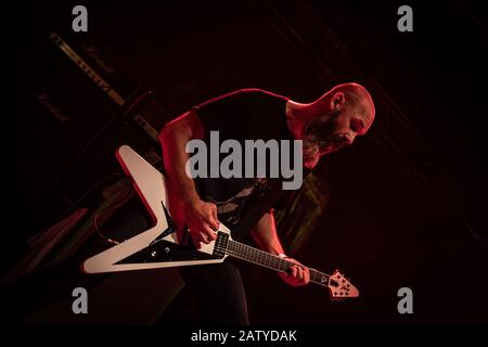 Mailand, Italien. November 2018. Italienisches Doom-Metal-Power-Trio, das 1999 gegründet wurde, tritt im LIVE-MUSIKCLUB auf. Brambilla Simone Photography Live Stockfoto