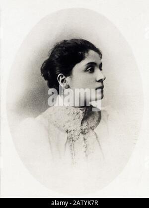 ELEONORA DUSE ( Vigevano 1858 - Pittsburgh , U.S.A. 1924 ) die gefeierte italienische dramatische Schauspielerin , berühmte Liebhaber der italienischen Dichterin Gabriele D' A. Stockfoto