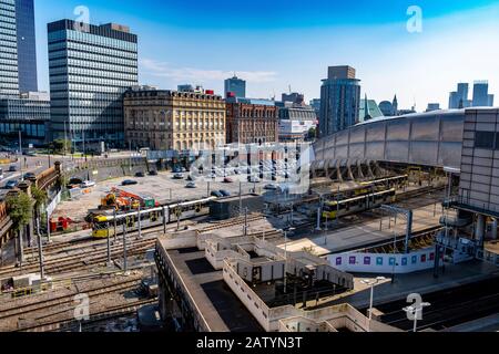 Skyline von Manchester Stockfoto