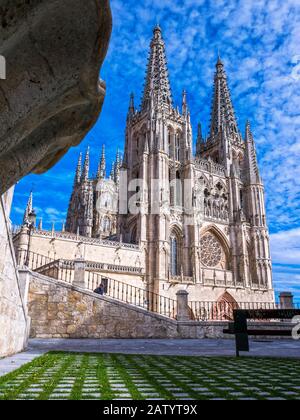 Catedral de Santa María. Burgos. Castilla León. España Stockfoto