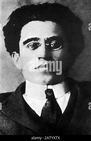 Der italienische Politiker und Intellektuelle ANTONIO GRAMSCI ( 1891 - 1937 ) - POLITIK - INTELLETTUALE di SINISTRA - PERSEGUITATO - vittima Del FASCIS Stockfoto