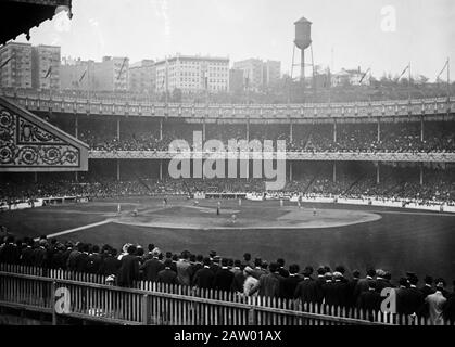 1913 World Series, 3. Spiel, Polo Grounds, NY [9. Oktober 1913] Stockfoto