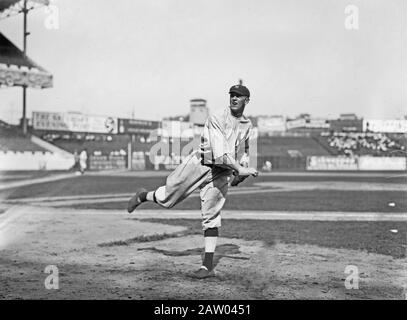 Ray Caldwell, New York AL, auf Polo Grounds, NY Ca. 1913 Stockfoto