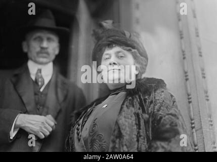 Die italienische Ärztin und Erzieherin Maria Montessori Ca. 1910-1915 Stockfoto