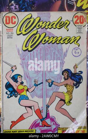 Wonder Woman DC-Comics. Stockfoto