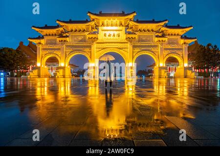 Chiang Kai Shek Memorial Hall in Taipei City, Taiwan Stockfoto