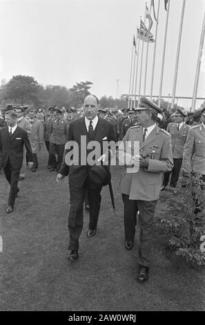 Offizielle Eröffnung des NATO-Hauptquartiers in Brunssum Datum: 1. Juni 1967 Ort: Brunssum Schlüsselwörter: Openings Institution Name: NATO Stockfoto