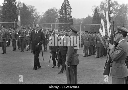 Offizielle Eröffnung des NATO-Hauptquartiers in Brunssum Datum: 1. Juni 1967 Ort: Brunssum Schlüsselwörter: Openings Institution Name: NATO Stockfoto