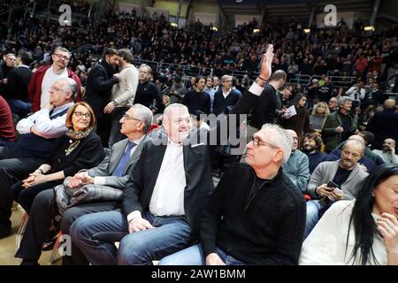 Bologna, Italien. Feb. 2020. Sasha danilovic während Segaftedo Virtus Bologna vs. Partizan Nis Belgrado, Basketball EuroCup Championship in Bologna, Italien, 5. Februar 2020 Credit: Independent Photo Agency/Alamy Live News Stockfoto