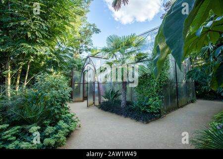 Frankreich, Loir et Cher, Loire-Tal, das von der UNESCO zum Weltkulturerbe ernannt wurde, Chaumont sur Loire-Gebiet, Domäne von Chaumont sur Loire-Tal, Internationales Gartenfestival Stockfoto