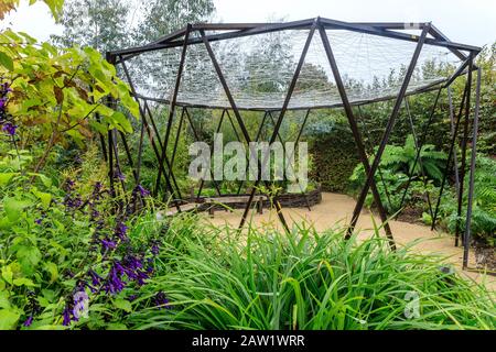 Frankreich, Loir et Cher, Loire-Tal, das von der UNESCO zum Weltkulturerbe ernannt wurde, Chaumont sur Loire-Gebiet, Domäne von Chaumont sur Loire-Tal, Internationales Gartenfestival Stockfoto