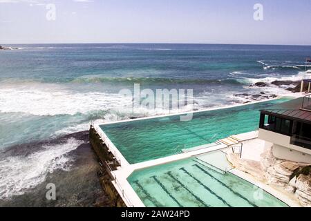 Eisberge Pool, Bondi Beach, Sydney, Australien Stockfoto