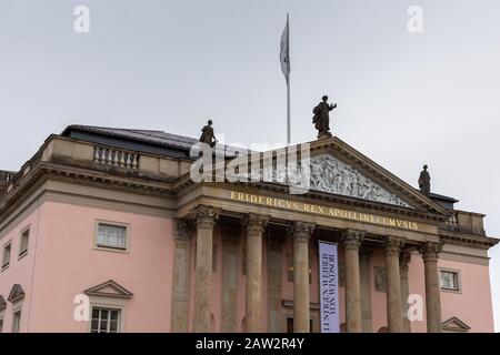 Berlin, Deutschland- 7. Oktober 2019: Der Bebelplatz, Oper Stockfoto