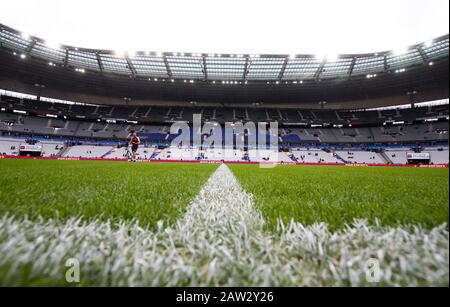 Allgemeine Ansicht von Stade de France France / England, Guinness 6 Nations Rugby Union, Stade de France, St. Denis, Paris, Frankreich - 02. Feb 2020 © Andrew Stockfoto