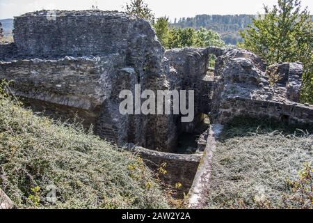 Greifenstein am Besten erhaltene Burg in Deutschland Stockfoto