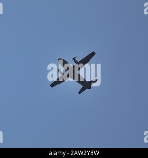 Alenia C-27J Spartan in Bukarest, Rumänien, 15. September 2018 - Crangasi Air Show Stockfoto