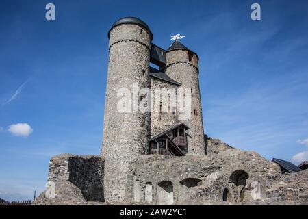 Greifenstein am Besten erhaltene Burg in Deutschland Stockfoto
