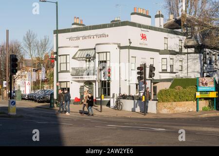 The Red Lion Public House, Castelnau, Barnes, London SW13 Stockfoto