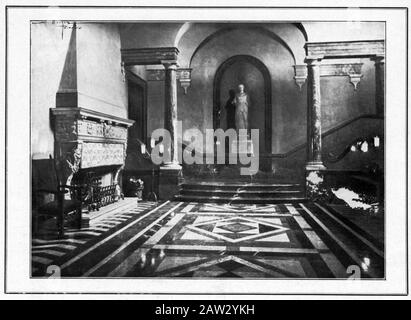 1930, TORINO, ITALIEN: Das Haus in Torino ( Palazzo di Corso Oporto ) der italienischen Principessa VIRGINIA BOURBON DEL MONTE Di SAN FAUSTINO (* 1899; † 19 Stockfoto