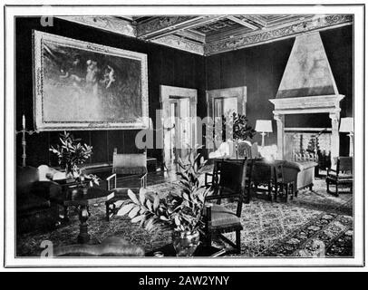 1930, TORINO, ITALIEN: Das Haus in Torino ( Palazzo di Corso Oporto ) der italienischen Principessa VIRGINIA BOURBON DEL MONTE Di SAN FAUSTINO (* 1899; † 19 Stockfoto