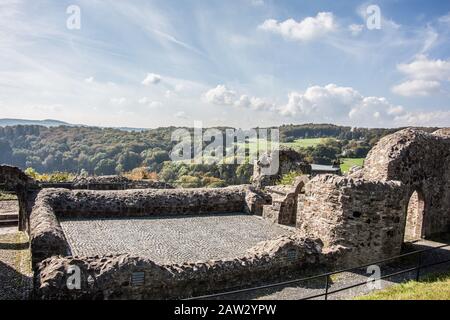 Greifenstein am Besten erhaltene Burg in Deutschland Stockfoto