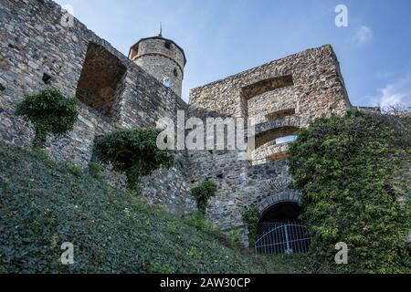 Greifenstein am Besten erhaltene Burg in Deutschland Stockfoto