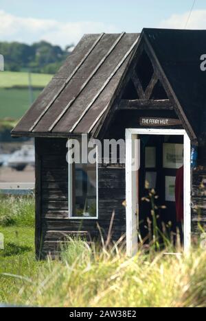 Alnmouth Fähre Hütte, Northumberland Stockfoto
