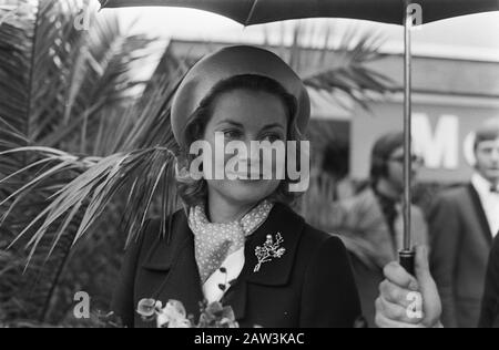 Prinzessin Grace von Monaco umbenannt in Floriade a Lily Datum: 16. September 1972 Schlagwörter: Prinzessin Person Name: Gracia, Prinzessin von Monaco Institution Name: Floriade Stockfoto
