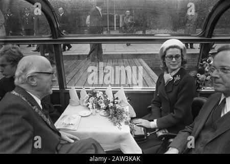 Prinzessin Grace von Monaco umbenannt in Floriade A Lily Datum: 16. September 1972 Schlagwörter: Prinzessin, Ausflugsboote Personenname: Gracia, Prinzessin von Monaco Institutionenname: Floriade Stockfoto