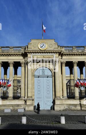 Assemblée Nationale - Paris - Frankreich Stockfoto