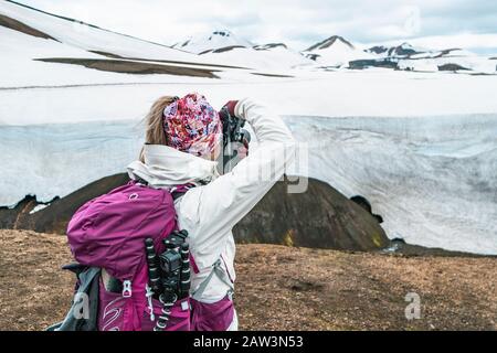 Fotografieren Von Glaciers Stockfoto