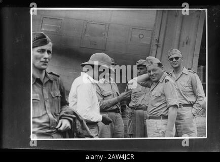 Nica in Joka (Hollandia, Neuguinea) Anmerkung: Repro Negativ. Nica = Niederländische Inseln Zivilbehörde Datum: 1945 Ort: Joka, Niederländische Ostindien, Neuguinea-Stichwörter: Weltkrieg Stockfoto