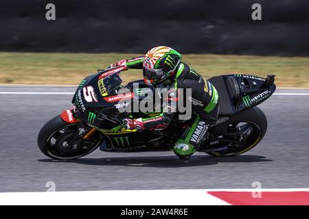 Johann Zarco von French und Monster Yamaha Tech 3 während des MotoGP Italien Grand Prix 2017 im Autodromo del Mugello, Florenz, Italien am 4. Juni 2017. P Stockfoto