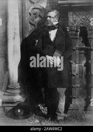 Der britische Maler DAVID ROBERTS (* 1796 in Ca, GROSSBRITANNIEN; † 1864). Er ist vor allem für eine reiche Serie detaillierter lithographischer Drucke bekannt Stockfoto