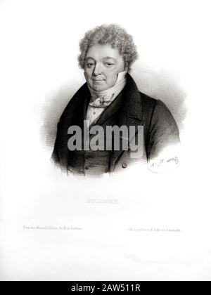 1830 Ca, Paris, FRANKREICH: Der französische Schriftsteller, Journalist, Politiker und Dramatiker der Académie française Charles-Guillaume Étienne (* um 1790-2; † um ca. Stockfoto