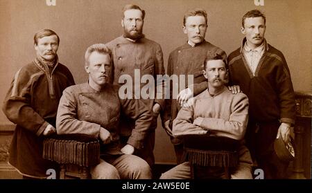 Der norwegische Entdecker, Wissenschaftler, Diplomat, humanitäre und 1922 Friedensnobelpreisträger FRIDTJOF NANSEN (* 1861; † 1930 Stockfoto