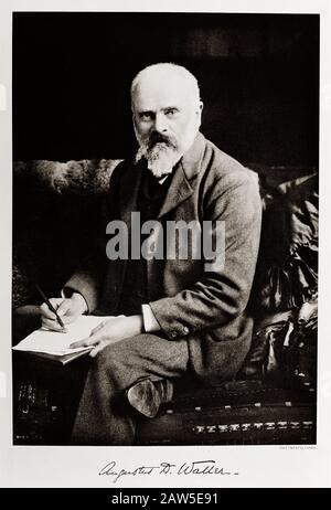 Ca, GROSSBRITANNIEN: Der britische Physiologe Doktor Augustus Desiré Waller (* 1856; † 1922), Sohn des gefeierten Neurophysiologen und Arztes Stockfoto