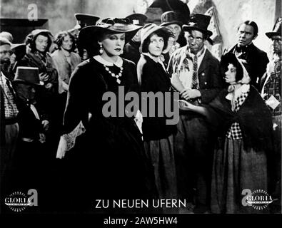 1937, DEUTSCHLAND: Die gefeierte schwedische Filmschauspielerin und Sängerin ZARAH LEANDER (* 1907 in ZU NEUEN UFERN ( LA PRIGIONIERA DI SIDNEY - 1937 ) B. Stockfoto