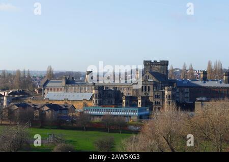 HM-Gefängnis Armley in Leeds. Stockfoto