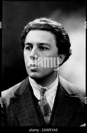 Frankreich : der Gründer des französischen Dichters Surrealismus, Schriftsteller , Anarchist und Antifa-Faschist André BRETON (* um 1896; † 1966), Foto von Henri Manuel Stockfoto