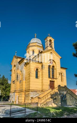 Kirche Saint-Demetrius, orthodoxe Kirche, im Bezirk Zemun in Belgrad, Serbien Stockfoto