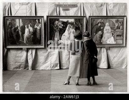 1932, Paris, FRANKREICH: Der französische Maler Georges Cheyssial (* 1907 in Rom; † 1997), PRIX DE ROME 1932 Akademie de France in DER VILLA MEDICI in Rom ( Italien) Stockfoto