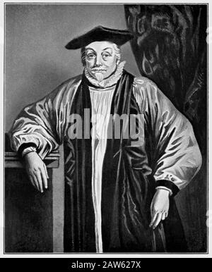 1635 Ca, GROSSBRITANNIEN: Der englische Protestantische Führer Archibishop von Canterbury WILLIAM LAUD (* 1573 in Canterbury; † 1645 in London). - MARTIN LUTERO - RELIGIONE LUTERA Stockfoto