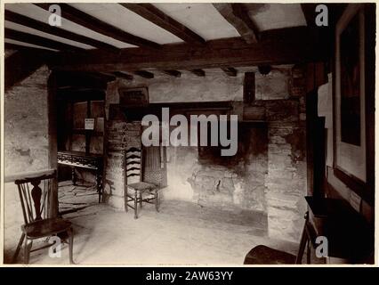 1890 Ca, GROSSBRITANNIEN: Geburtsschlauch des englischen Schauspielers, Dichters und Dramatikers WILLIAM SHAKESPEARE (* 1564 in Henley Street; † 1616) Stockfoto