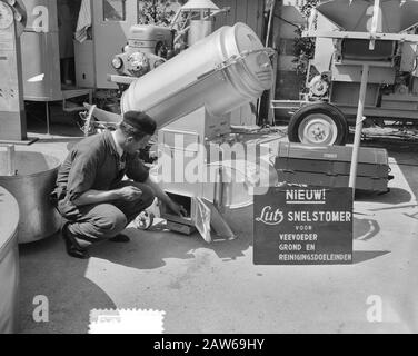 Landwirtschaftsausstellung In Utrechter Datum: 1. Mai 1952 Standort: Utrechter Schlüsselwörter: Agrarhandel Stockfoto